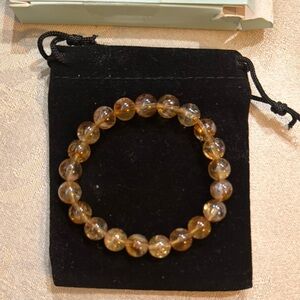Citrine handmade natural crystal Bracelet